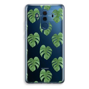 Monstera leaves: Huawei Mate 10 Pro Transparant Hoesje