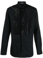 Philipp Plein chemise Sartorial à détails de clous - Noir - thumbnail