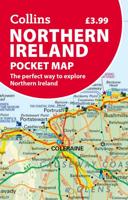 Wegenkaart - landkaart Pocket Map Northern Ireland pocket map | Collins