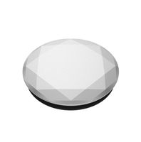 POPSOCKETS Metallic Diamond Silver Smartphone-standaard Zilver, Metallic - thumbnail