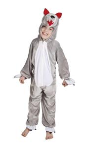 Wolf Kinderkostuum Pluche (140cm)
