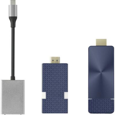 CastGo Wireless Display Draadloze HDMI-set 30 m 5.15 GHz, 5.85 GHz 3840 x 2160 Pixel Veilige draadloze overdracht