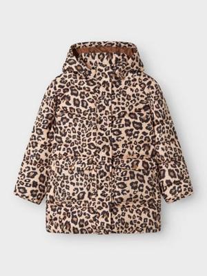 Name it winter winterjas meisjes - bruin - puffer - NkfMimosa