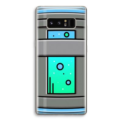 Chug Bottle: Samsung Galaxy Note 8 Transparant Hoesje