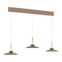 Paul Neuhaus 3-lichts hanglampPure Moon brons - 2193-97