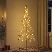 Houten kerstboom met standaard Bruin 210 cm Bamboe Houten kerstboom met standaard Bruin 210 cm Bamboe