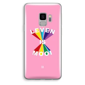 Het Leven Is Mooi: Samsung Galaxy S9 Transparant Hoesje