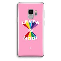 Het Leven Is Mooi: Samsung Galaxy S9 Transparant Hoesje