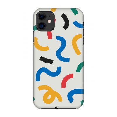Illustratieve pop 2: Volledig geprint iPhone 11 Hoesje