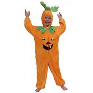 Halloween verkleedkostuum - pompoen - onesie - voor kinderen - oranje