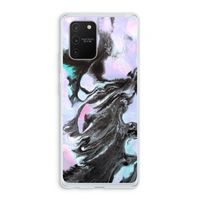 Pastel zwart: Samsung Galaxy S10 Lite Transparant Hoesje Pastel zwart: Samsung Galaxy S10 Lite Transparant Hoesje