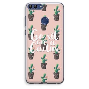 Cactus quote: Huawei P Smart (2018) Transparant Hoesje