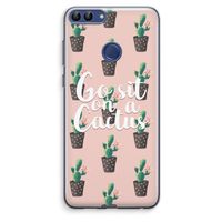 Cactus quote: Huawei P Smart (2018) Transparant Hoesje