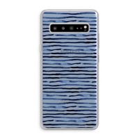 Verrassende lijnen: Samsung Galaxy S10 5G Transparant Hoesje