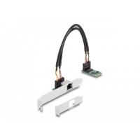 Delock 95272 M.2-controller RJ45 Serieel