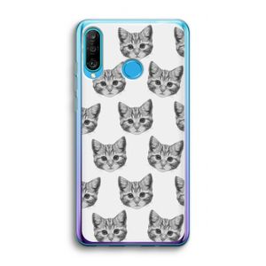 Kitten: Huawei P30 Lite Transparant Hoesje