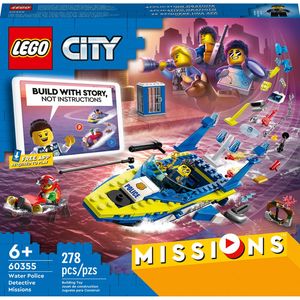 LEGO City Missies Waterpolitie recherchemissies - 60355