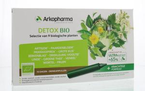 Arkofluids Detox drinkampullen 15ml bio