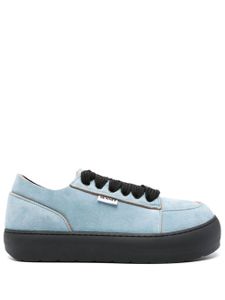 Sunnei baskets Dreamy en daim - Bleu