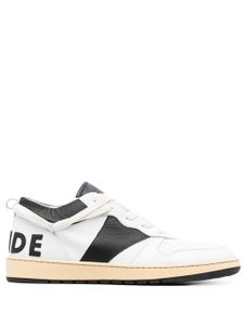 RHUDE baskets Rhecess en cuir - Blanc