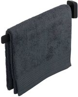 Geesa Shift Collection Handdoekrek 2x39,1x8 cm Zwart - thumbnail