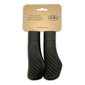 ABI tpe sebs fiets handvatten 130mm zwart