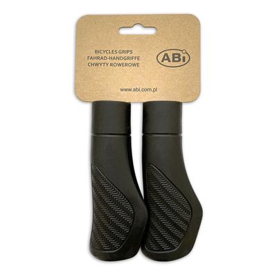 ABI tpe sebs fiets handvatten 130mm zwart
