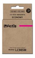 Actis KB-985M inkt (vervangt Brother LC985M; Standaard; 19,5 ml; rood)
