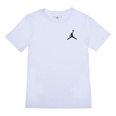 T-Shirt met Korte Mouwen voor kinderen Nike JDB JUMPMAN AIR EMB 95A873 001 Zwart Maat 16 jaar