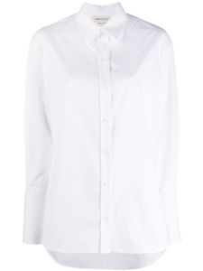 Alexander McQueen chemise classique en coton - Blanc