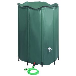 VidaXL Regenton inklapbaar met tap 1350 l