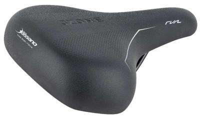Fietszadel Selle Bassano Rivale 3zone City - zwart