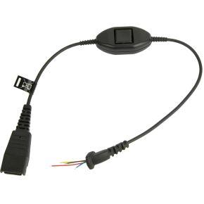 Jabra QD/3.5mm QD 3.5mm Zwart