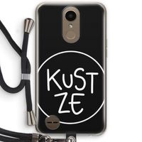 KUST ZE: LG K10 (2017) Transparant Hoesje met koord