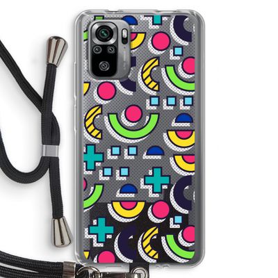 8-bit N°6: Xiaomi Redmi Note 10S Transparant Hoesje met koord