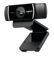 Logitech C922 webcam 1920 x 1080 Pixels USB Zwart - thumbnail