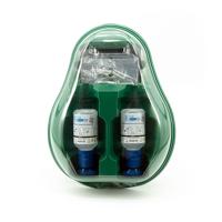 Oogspoelstation met 2 x 200ml oogspoelflessen - Oogspoelstation met 2 x 200 ml oogspoelflessen