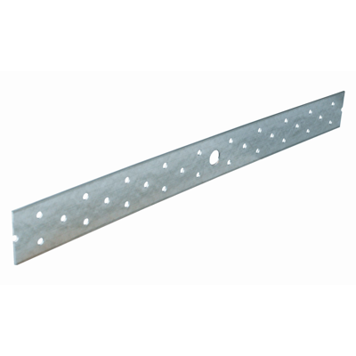 GB verbindingsplaat 400x20x2.0 1 gat verzinkt | 50 stuks - 17217313