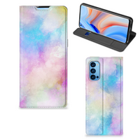 Bookcase OPPO Reno4 Pro 5G Watercolor Light