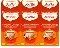 Yogi Tea Curcuma Orange thee Voordeelverpakking - thumbnail