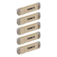 Zekering EDM E62101 metropol 20 A 5 x 36 mm (5 Stuks)