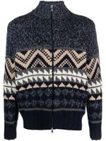 Brunello Cucinelli cardigan en cachemire - Bleu - thumbnail