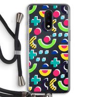 8-bit N°1: OnePlus 7 Transparant Hoesje met koord