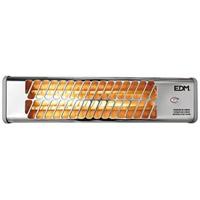 EDM Infraroodstraler 1200W badkamer kachel - 8676027 EDM Infraroodstraler 1200W badkamer kachel - 8676027