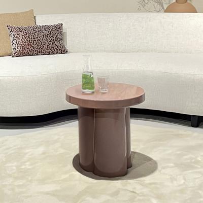 Brix Ronde Bijzettafel 'Noa' 43cm, kleur Vintage Roze