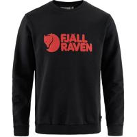Fjallraven Logo Sweater Heren Black XL