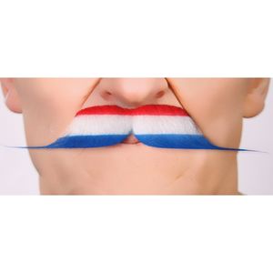 Holland koningsdag verkleedkleding accessoire snor