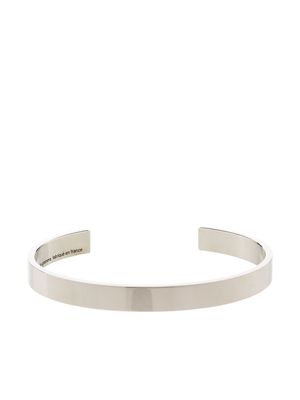 Le Gramme bracelet jonc à logo gravé - Argent