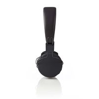 Nedis HPBT1100BK hoofdtelefoon/headset Draadloos Hoofdband Muziek Micro-USB Bluetooth Zwart - thumbnail