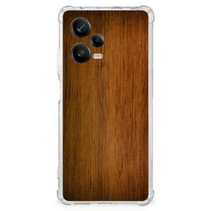 Xiaomi Redmi Note 12 Pro Plus Stevig Telefoonhoesje Donker Hout